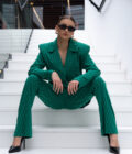 GREEN CUBES women's suit
